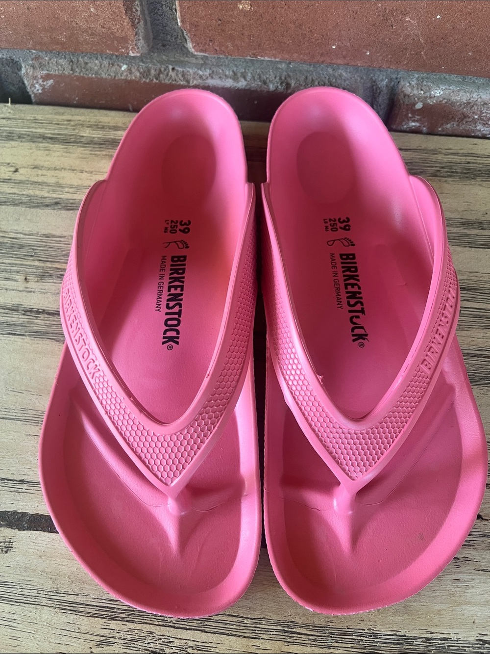 Birkenstock Honolulu EVA Thong Sandal - Pink Unisex 39 L8/M6 no 📦